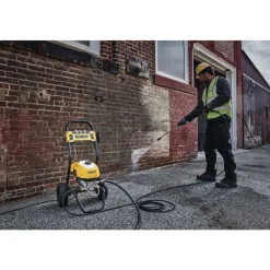 Hot Factory Reconditioned 13 Amp 2400 PSI 1.1 GPM Cold-Water Corded Pressure Washer Pressure Washers
