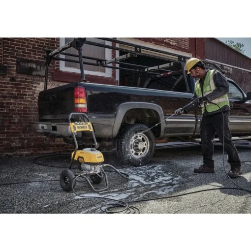 Hot Factory Reconditioned 13 Amp 2400 PSI 1.1 GPM Cold-Water Corded Pressure Washer Pressure Washers