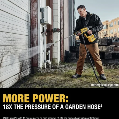 Clearance Factory Reconditioned 60V MAX Lithium-Ion 2-Speed Cordless Power Cleaner (Tool Only) Pressure Washers