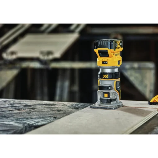 Clearance Factory Reconditioned DCW600BR 20V MAX XR Brushless Compact Lithium-Ion 1/4 in. Cordless Router (Tool Only) Woodworking Tools|Routers And Trimmers