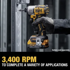 Factory Reconditioned 20V MAX XR Lithium-Ion Brushless 3-Speed 1/4 in. Cordless Impact Driver (Tool Only) Impact Drivers|Impact Drivers