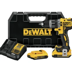 New Factory Reconditioned 20V MAX XR Lithium-Ion Compact 1/2 in. Cordless Hammer Drill Kit with Tool Connect (2 Ah) Hammer Drills