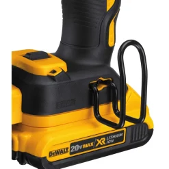Clearance Factory Reconditioned 20V MAX Brushless Lithium-Ion 16-Gauge 2-1/2 in. Cordless Angled Finish Nailer Kit (2 Ah) Nailers & Staplers