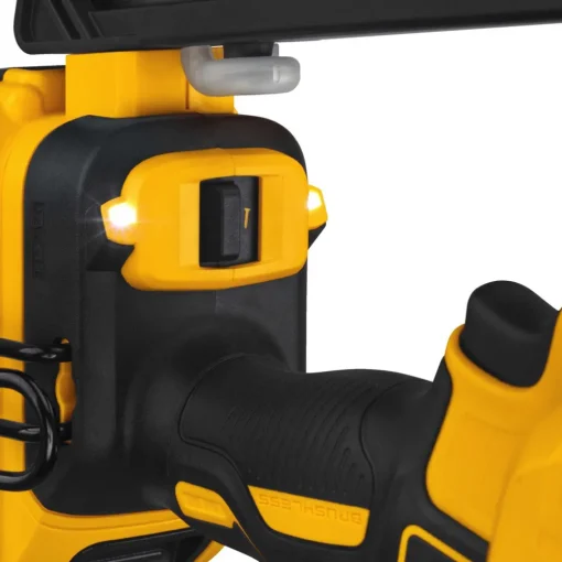 Clearance Factory Reconditioned 20V MAX Brushless Lithium-Ion 16-Gauge 2-1/2 in. Cordless Angled Finish Nailer Kit (2 Ah) Nailers & Staplers