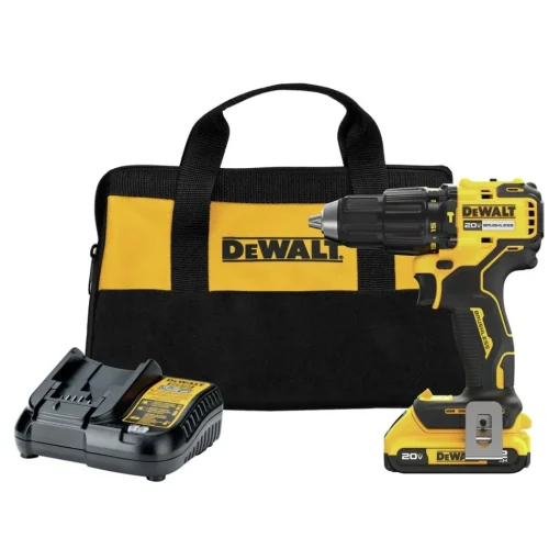 Hot Factory Reconditioned 20V MAX Lithium-Ion Brushless 1/2 in. Cordless Hammer Drill Kit (2 Ah) Hammer Drills