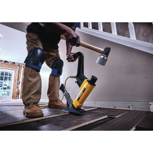 New Factory Reconditioned 2-N-1 16-Gauge Nailer and 15-1/2-Gauge Stapler Flooring Tool Pneumatic Nailers And Staplers