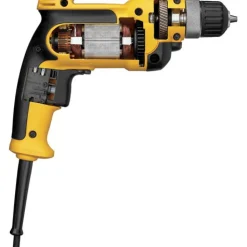 Hot Factory Reconditioned 8 Amp VSR 3/8 in. Pistol Grip Drill with Keyless Chuck Kit Drill Drivers