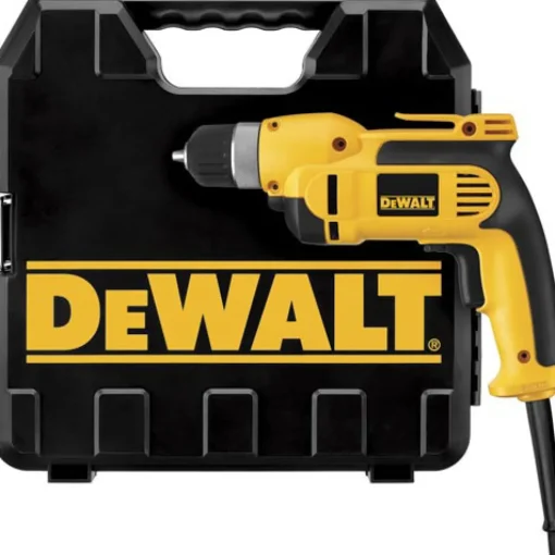 Hot Factory Reconditioned 8 Amp VSR 3/8 in. Pistol Grip Drill with Keyless Chuck Kit Drill Drivers