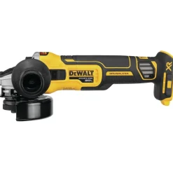 Sale Factory Reconditioned 20V MAX XR Lithium-Ion Brushless Slide Switch 4.5 in. Cordless Small Angle Grinder with KICKBACK BRAKE (Tool Only) Angle Grinders