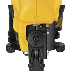 Outlet Factory Reconditioned 20V MAX Brushless Lithium-Ion 15 Degree Cordless Coil Roofing Nailer Kit (2 Ah) Nailers & Staplers