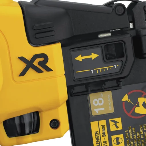 Outlet Factory Reconditioned 20V MAX XR 18 Gauge Cordless Brad Nailer Kit (2 Ah) Nailers & Staplers