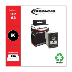 Outlet Factory Reconditioned 190 Page-Yield Remanufactured Ink Replacement for 63 (F6U62AN) - Black Office Electronics & Batteries