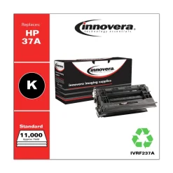 Clearance Factory Reconditioned IVRF237A 11000 Page-Yield Remanufactured Toner Replacement for 37A (CF237A) - Black Office Electronics & Batteries