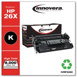 Online Factory Reconditioned 9000 Page-Yield Remanufactured High-Yield Toner Replacement for 26X (CF226X) - Black Office Electronics & Batteries