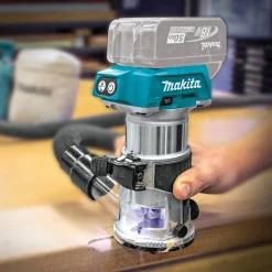 Best Factory Reconditioned 18V LXT Lithium-Ion 1/4 in. Cordless Compact Router (Tool Only) Woodworking Tools|Routers And Trimmers