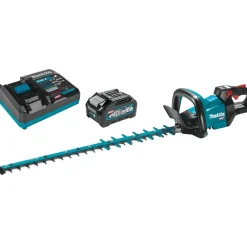 Outlet Factory Reconditioned 40V max XGT Brushless Lithium-Ion 30 in. Cordless Hedge Trimmer Kit (4 Ah) Hedge Trimmers