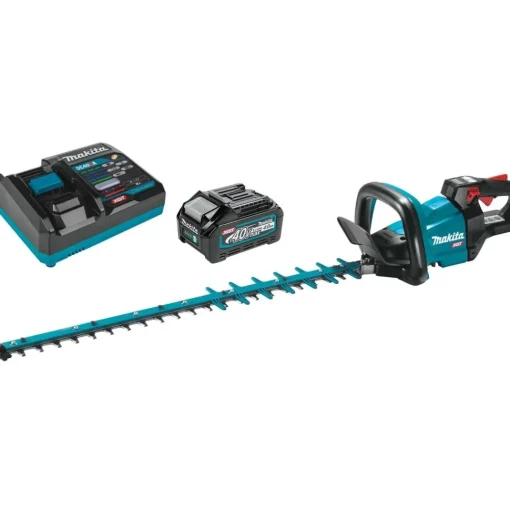 Outlet Factory Reconditioned 40V max XGT Brushless Lithium-Ion 30 in. Cordless Hedge Trimmer Kit (4 Ah) Hedge Trimmers