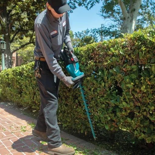 Outlet Factory Reconditioned 40V max XGT Brushless Lithium-Ion 30 in. Cordless Hedge Trimmer Kit (4 Ah) Hedge Trimmers