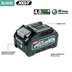 Outlet Factory Reconditioned 40V max XGT Lithium-Ion Brushless 15 in. Cordless String Trimmer Kit (4 Ah) String Trimmers