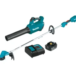 Hot Factory Reconditioned 18V LXT Brushless Lithium-Ion 13 in. Cordless String Trimmer and Blower Combo Kit (4 Ah) Outdoor Power Combo Kits