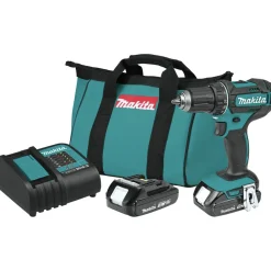 Sale Factory Reconditioned 18V LXT Brushed Lithium-Ion 1/2 in. Cordless Compact Drill Driver Kit with 2 Batteries (1.5 Ah) Drill Drivers