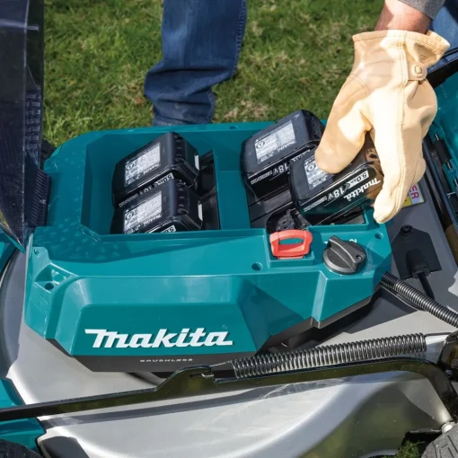 Factory Reconditioned 18V X2 (36V) LXT Brushless Lithium-Ion 21 in. Cordless Self-Propelled Commercial Lawn Mower Kit with 4 Batteries (5 Ah) Lawn Mowers