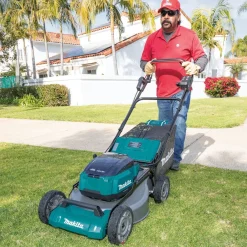 Factory Reconditioned 18V X2 (36V) LXT Brushless Lithium-Ion 21 in. Cordless Self-Propelled Commercial Lawn Mower Kit with 4 Batteries (5 Ah) Lawn Mowers