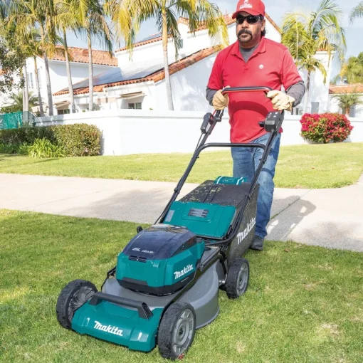 Factory Reconditioned 18V X2 (36V) LXT Brushless Lithium-Ion 21 in. Cordless Self-Propelled Commercial Lawn Mower Kit with 4 Batteries (5 Ah) Lawn Mowers