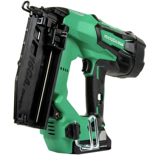 Best Factory Reconditioned 18V Brushless Lithium-Ion 16 Gauge Cordless Straight Brad Nailer Kit (3 Ah) Nailers & Staplers