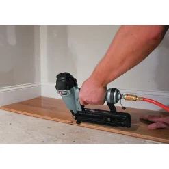 Hot Factory Reconditioned 16-Gauge 2 1/2 in. Straight Finish Nailer Kit Pneumatic Nailers And Staplers