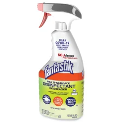 Best 32 oz. Spray Bottle Multi-Surface Disinfectant Degreaser - Herbal Cleaning & Janitorial Supplies