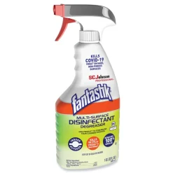 Best 32 oz. Spray Bottle Multi-Surface Disinfectant Degreaser - Herbal Cleaning & Janitorial Supplies