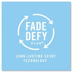 Hot PLUG 6.54 in. x 2.99 in. x 5.98 in. Air Freshener Warmer Start Kit - Clear/White (4/Carton) Odor Control