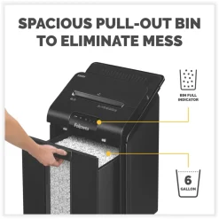 100 Auto/10 Manual Sheet Capacity Micro-Cut Shredder Office Electronics & Batteries