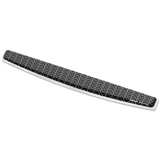 Discount 18.5 in. x 2.31 in. Photo Gel Keyboard Wrist Rest with Microban Protection - Chevron Design Office Furniture & Lighting