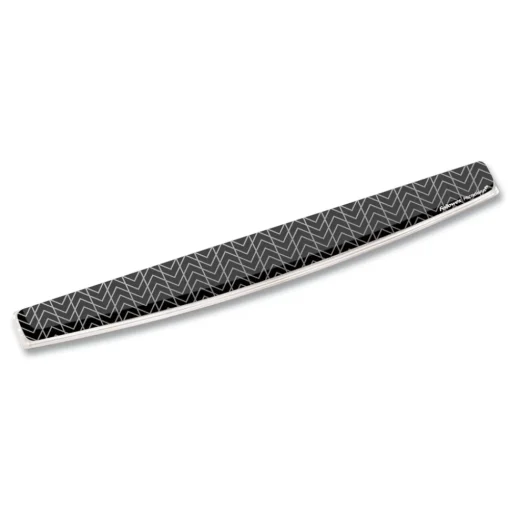 Discount 18.5 in. x 2.31 in. Photo Gel Keyboard Wrist Rest with Microban Protection - Chevron Design Office Furniture & Lighting
