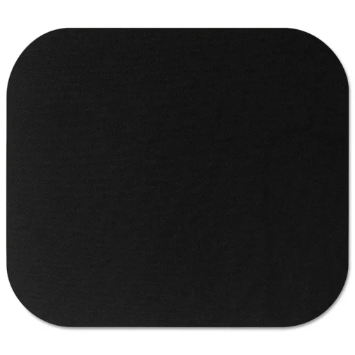 Best 9 in. x 8 in. Polyester Mouse Pad - Black Office Furniture & Lighting
