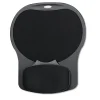 Easy Glide 10 in. x 12 in. Gel Mouse Pad with Wrist Rest - Black Office Furniture & Lighting