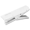 Clearance LX890 0.25 in./0.31 in. Staples 40-Sheet Capacity Handheld Plier Stapler with Antimicrobial Protection - White Office Staplers & Punches