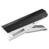 New LX890 0.25 in./0.31 in. Staples 40-Sheet Capacity Handheld Plier Stapler with Antimicrobial Protection - Black/White Office Staplers & Punches
