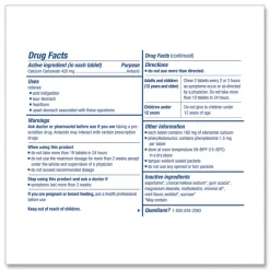 Best Over the Counter Antacid Medications for First Aid Cabinet (250/Box) Emergency Response