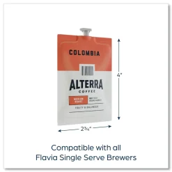 Online 48006 Alterra Coffee Freshpack - Columbia (100/Carton) Food And Snacks
