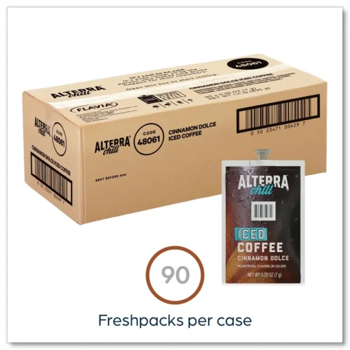 Online Alterra Coffee Freshpack - Iced Cinnamon Dolce (90/Carton) Food And Snacks