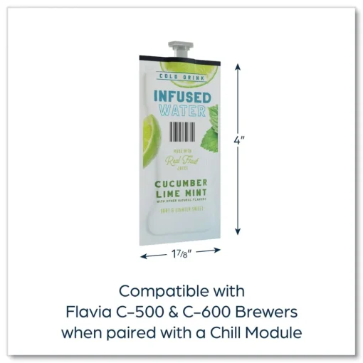 Online Infused Water Freshpack - Cucumber Lime Mint (100/Carton) Food And Snacks