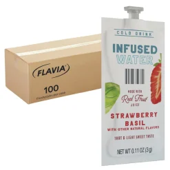 Infused Water Freshpack - Strawberry Basil (100/Carton) Food And Snacks