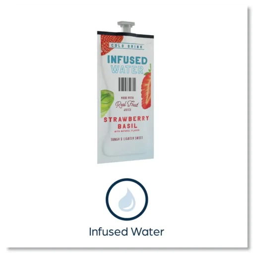 Infused Water Freshpack - Strawberry Basil (100/Carton) Food And Snacks