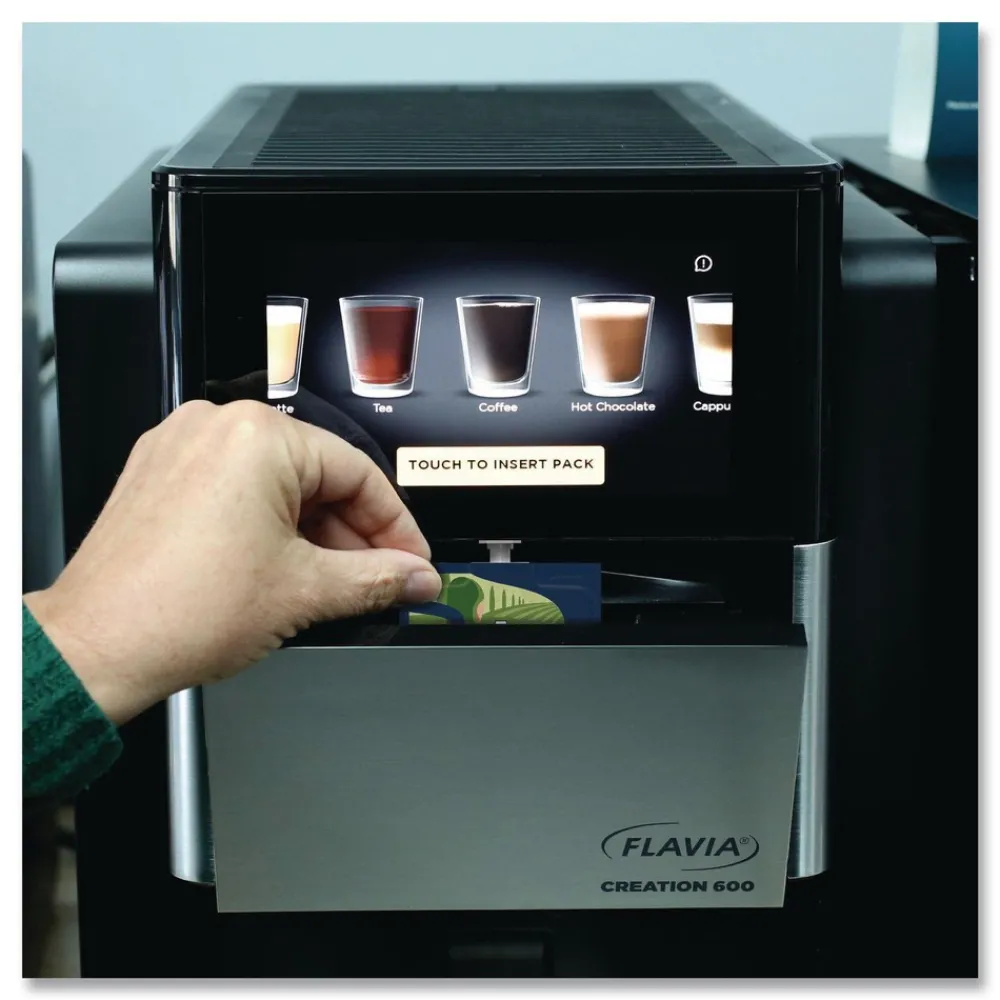 Hot Lavazza Decaffeinated Coffee Freshpack (76/Carton) Food And Snacks