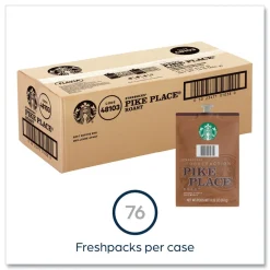 Clearance Starbucks Coffee Freshpack - Pike Place Roast (76/Carton) Food And Snacks