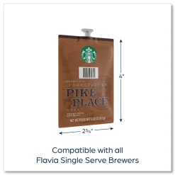 Clearance Starbucks Coffee Freshpack - Pike Place Roast (76/Carton) Food And Snacks