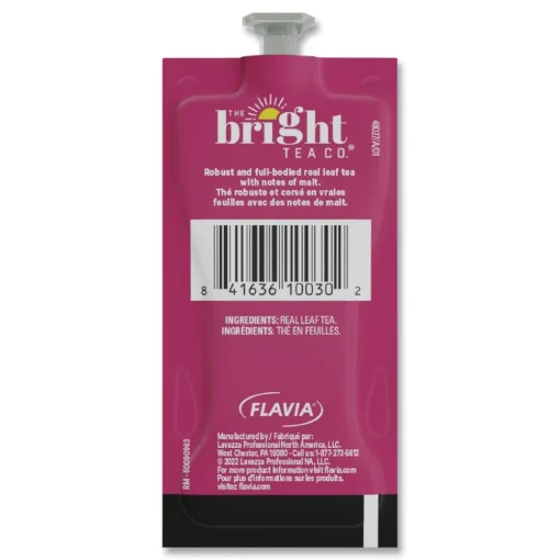 Hot The Bright Tea Co. Black Tea Freshpack - English Breakfast (100/Carton) Food And Snacks